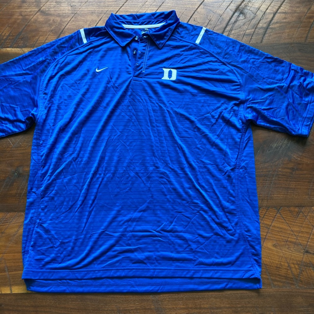 Nike Duke Blue Devils Polo Shirt XXL